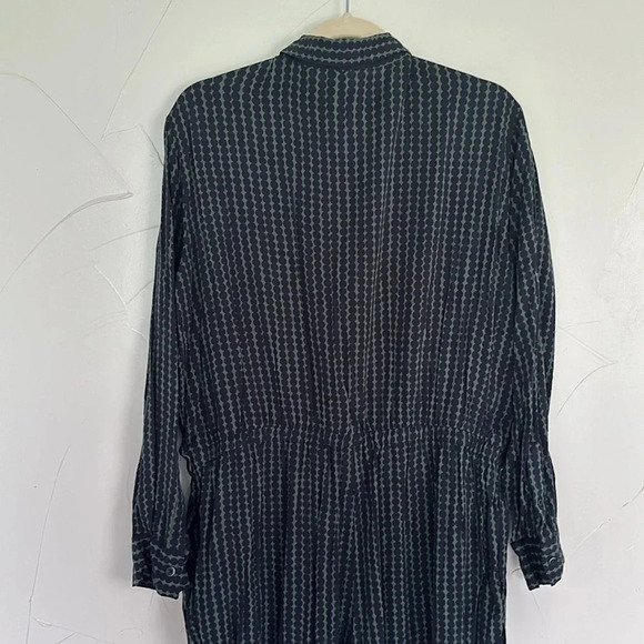Marimekko Uniqlo Jumpsuit Green Dot EUC XL - Picture 6 of 6